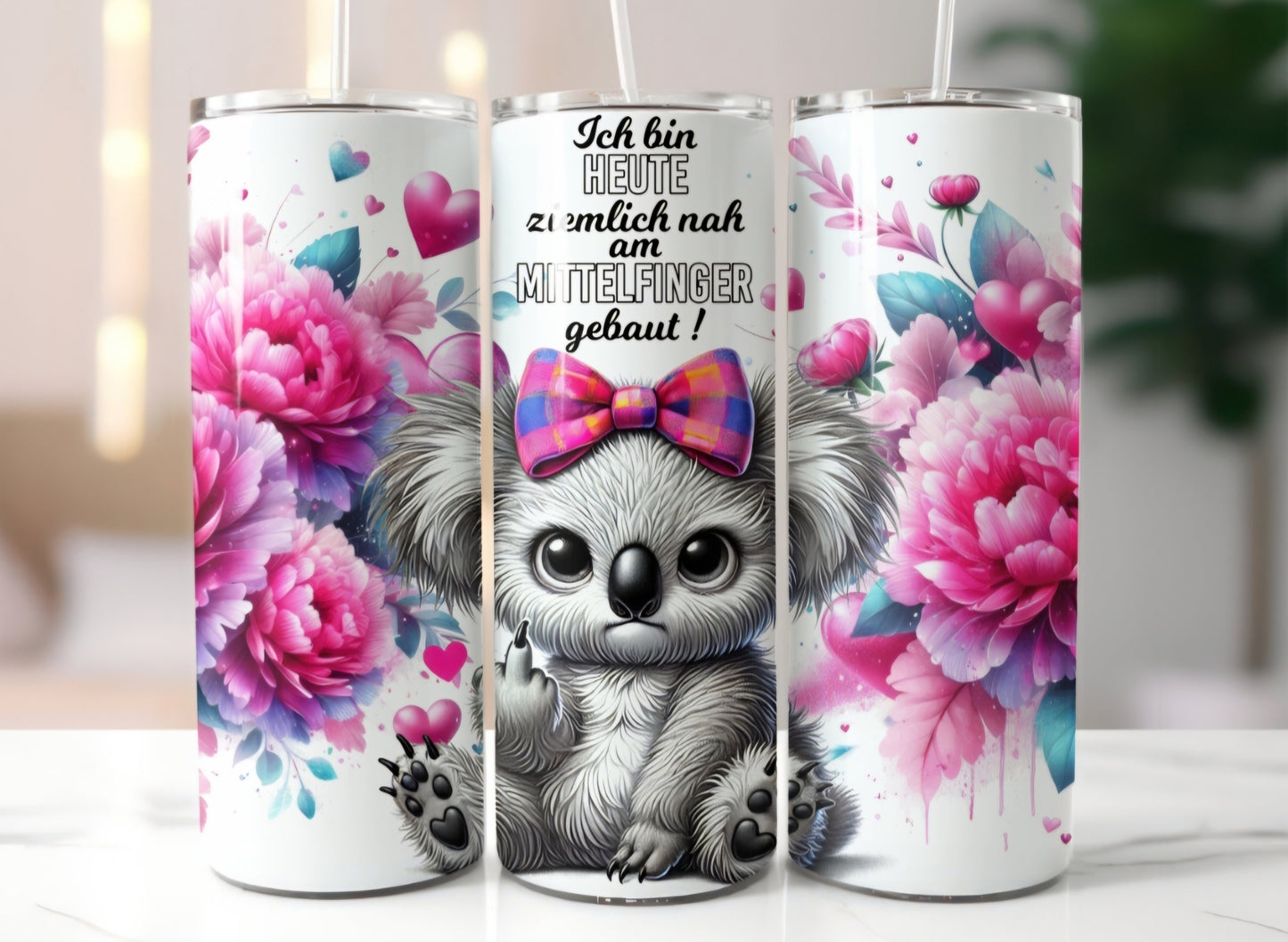 Mittelfinger Koala