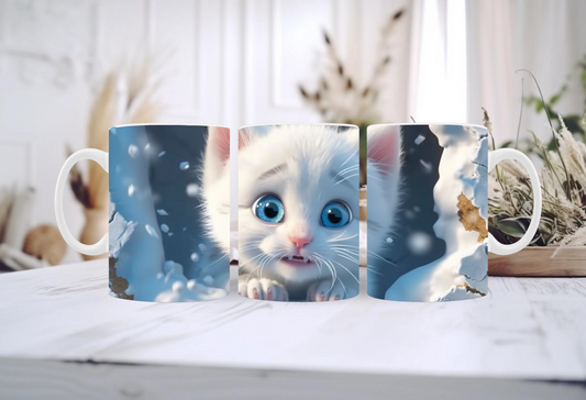 Schneekatze 2