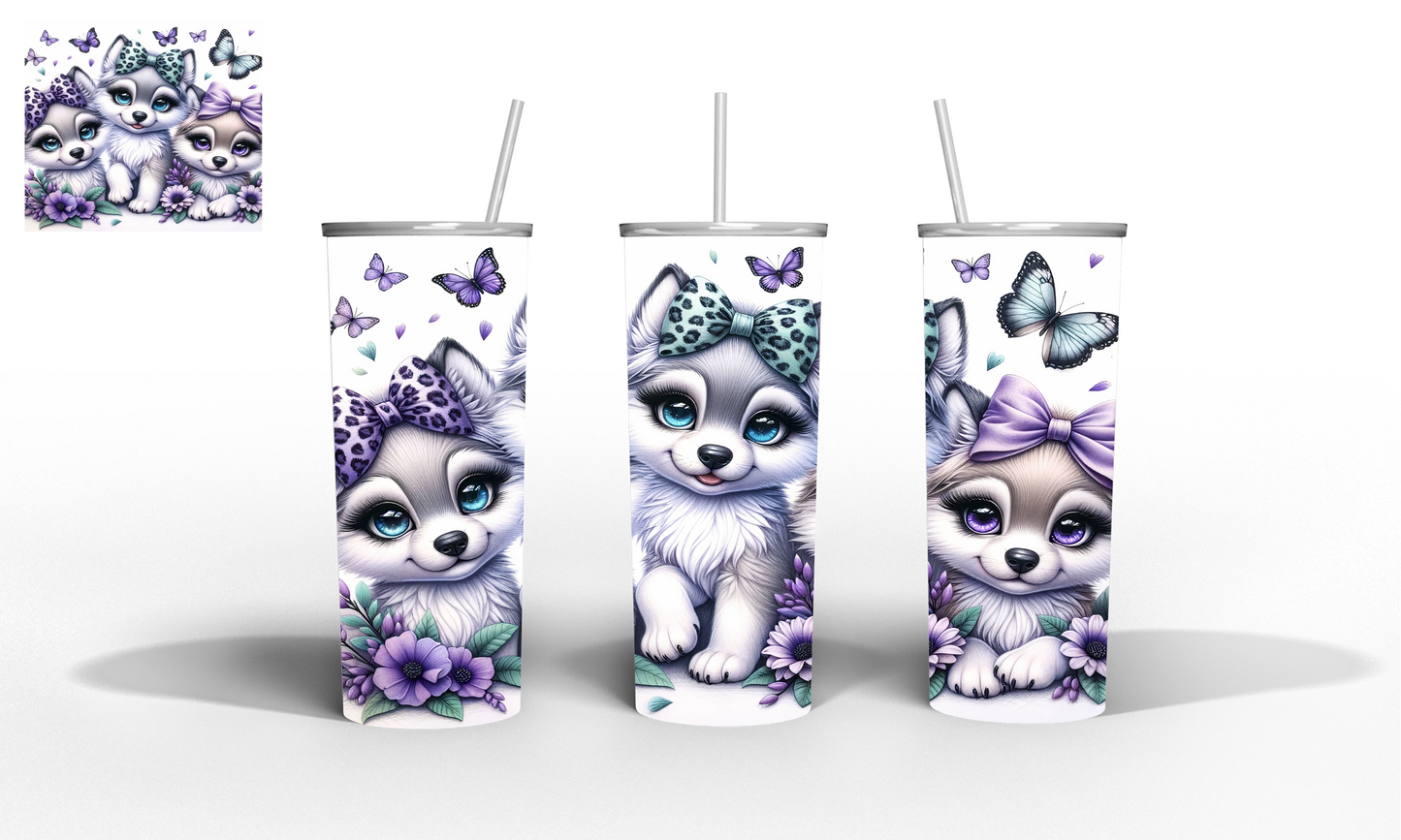 Süße Wolfbabys