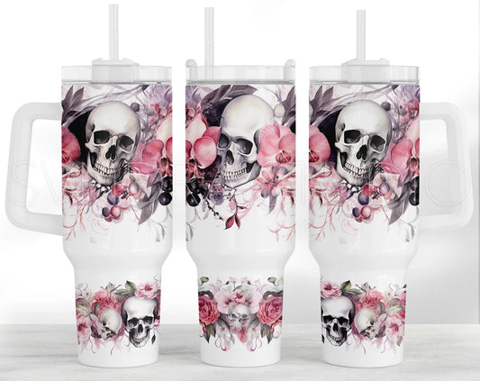 Orchideen Skull