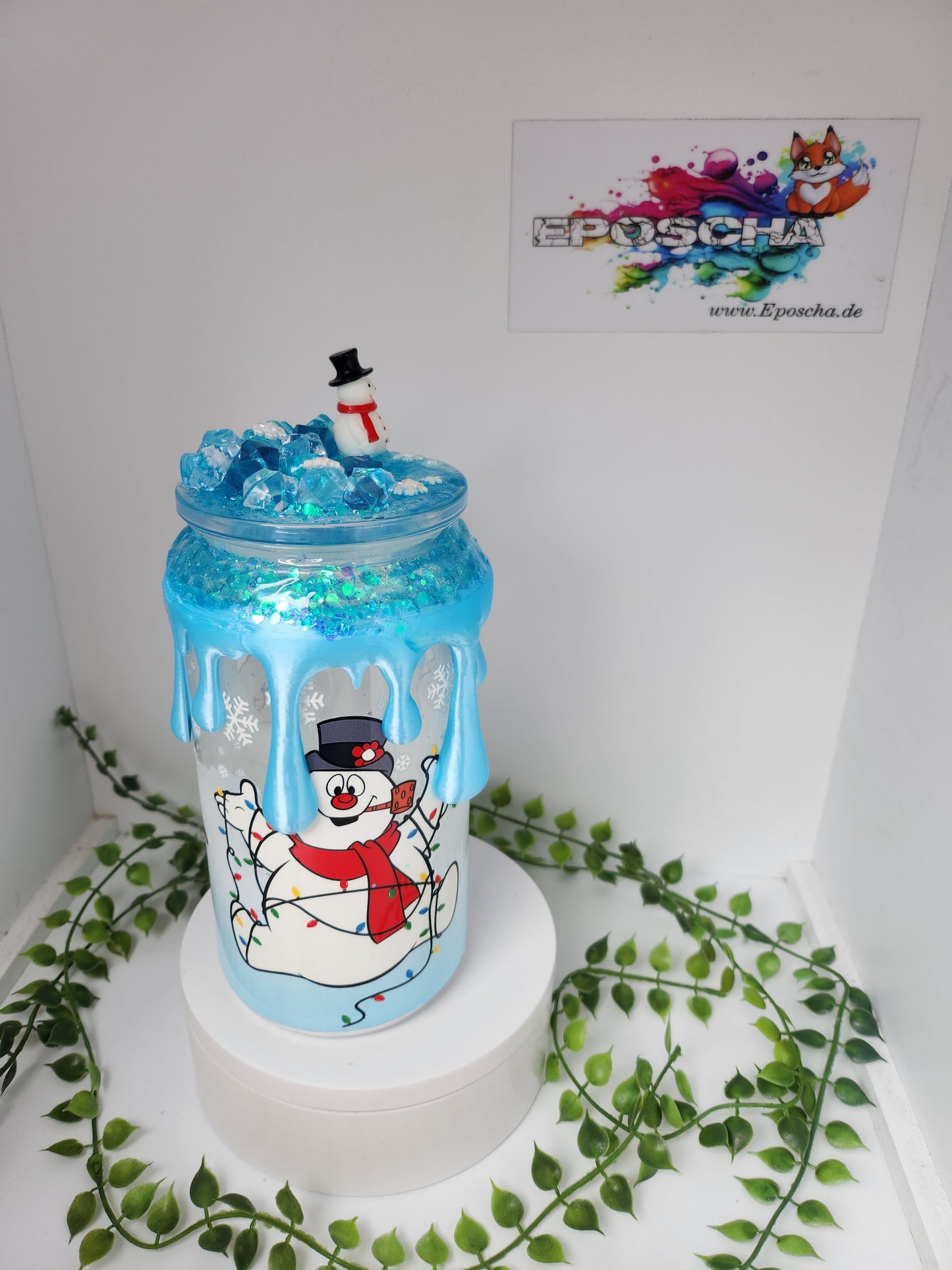 Schneemann drip becher