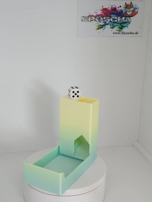 Einklappbarer würfelturm