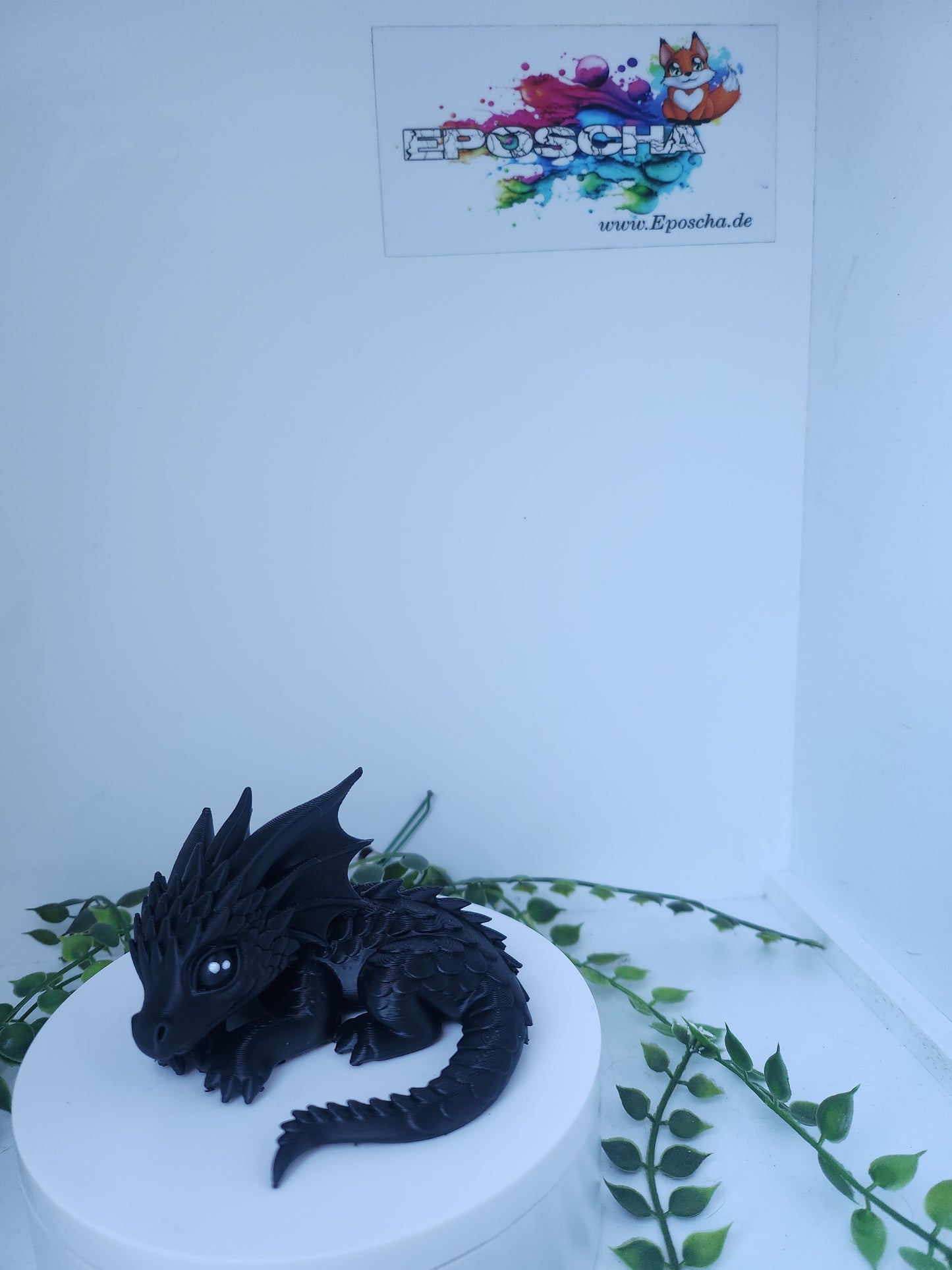 Schlafdrache schwarz