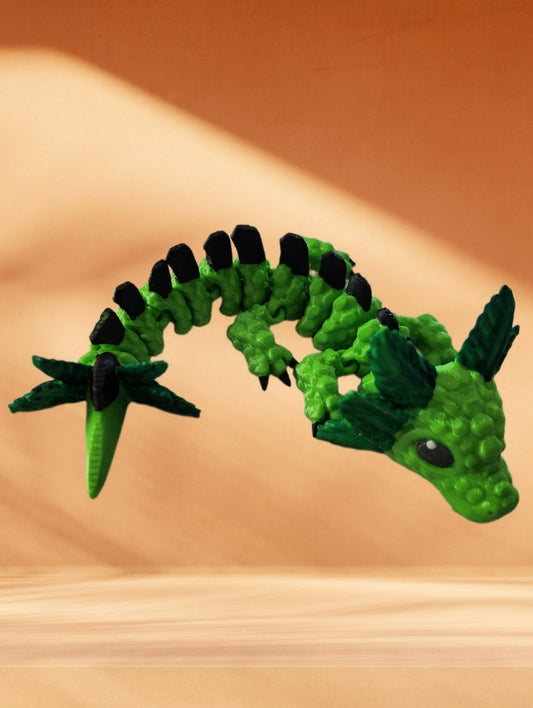 Axolotle drache -grün