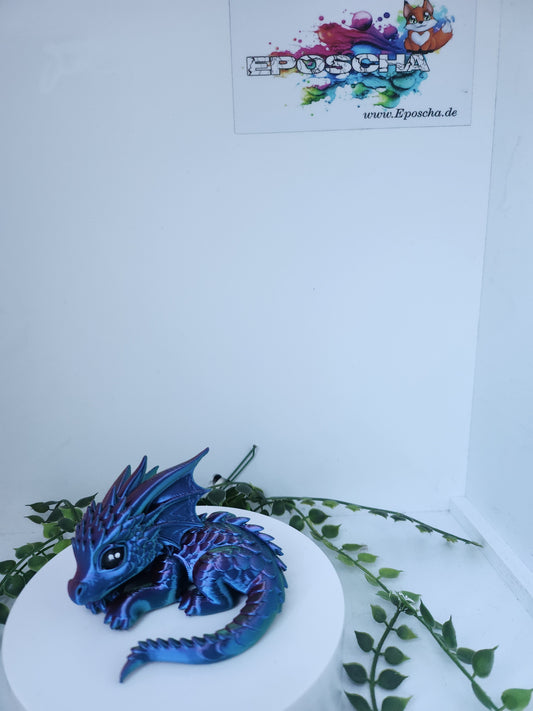 Schlafdrache dreifarbig