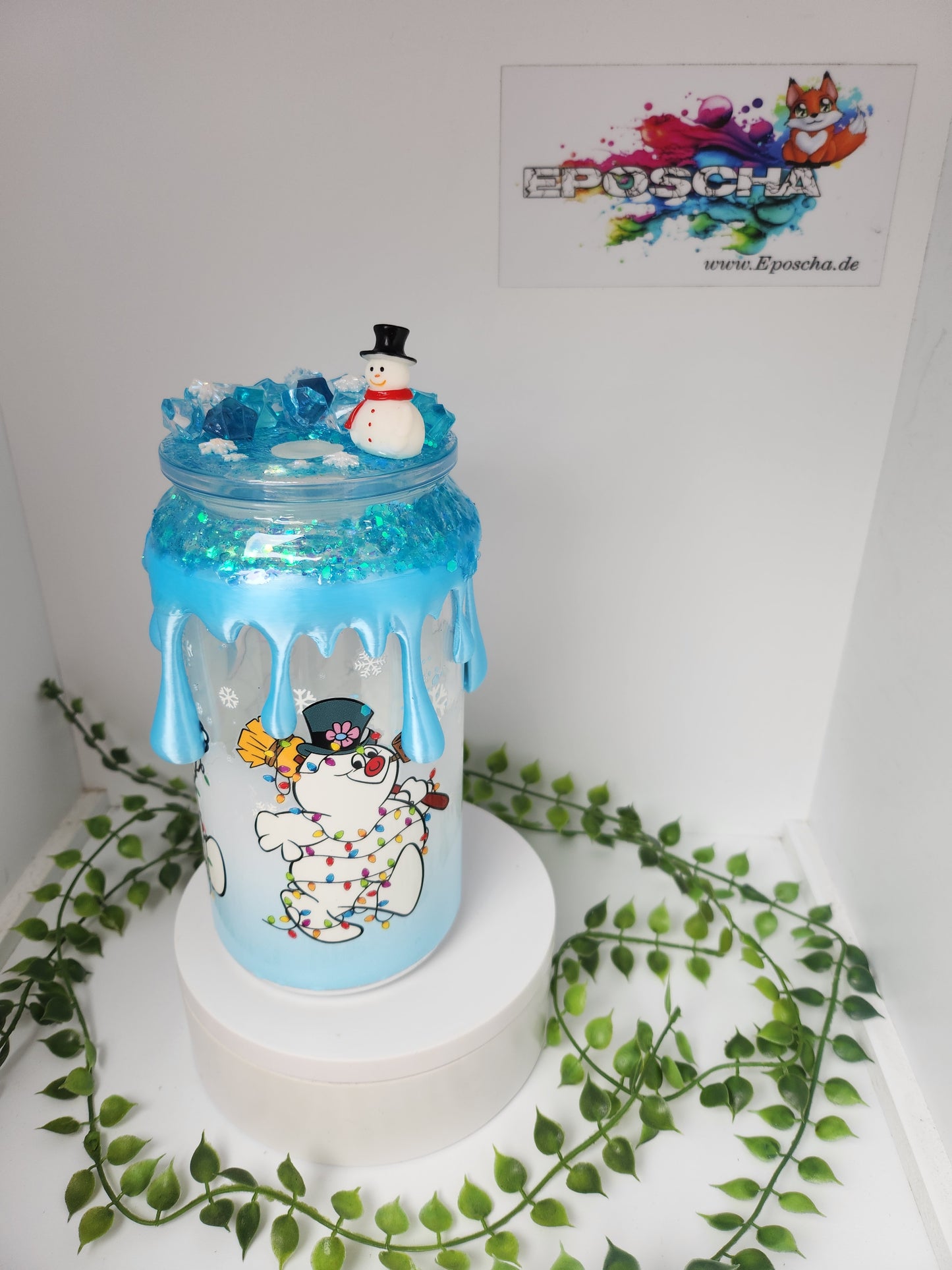 Schneemann drip becher