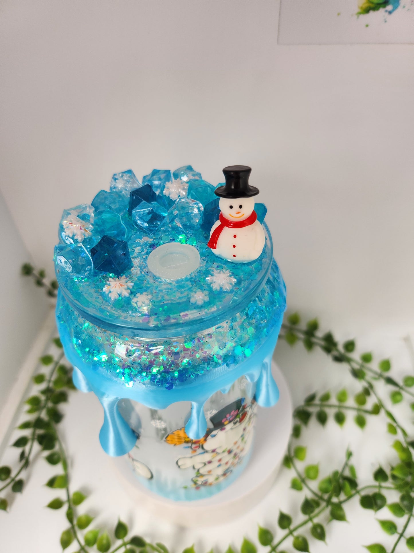 Schneemann drip becher