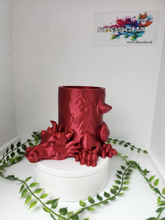 Drachen Stiftehalter