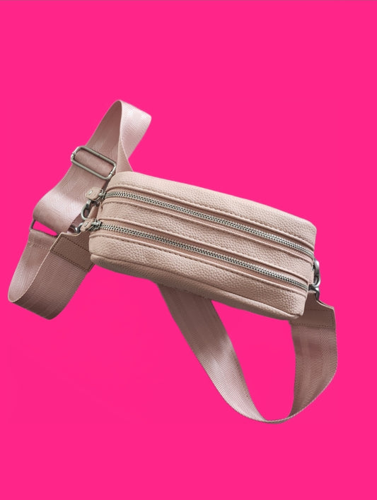 Handtasche rosa - traumfänger skull