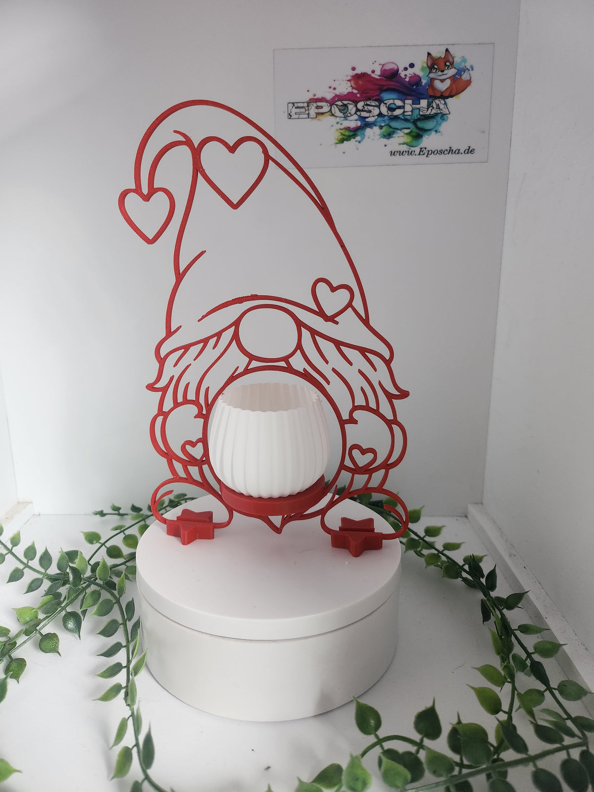 LED ☆ Wichtel Love- Rot