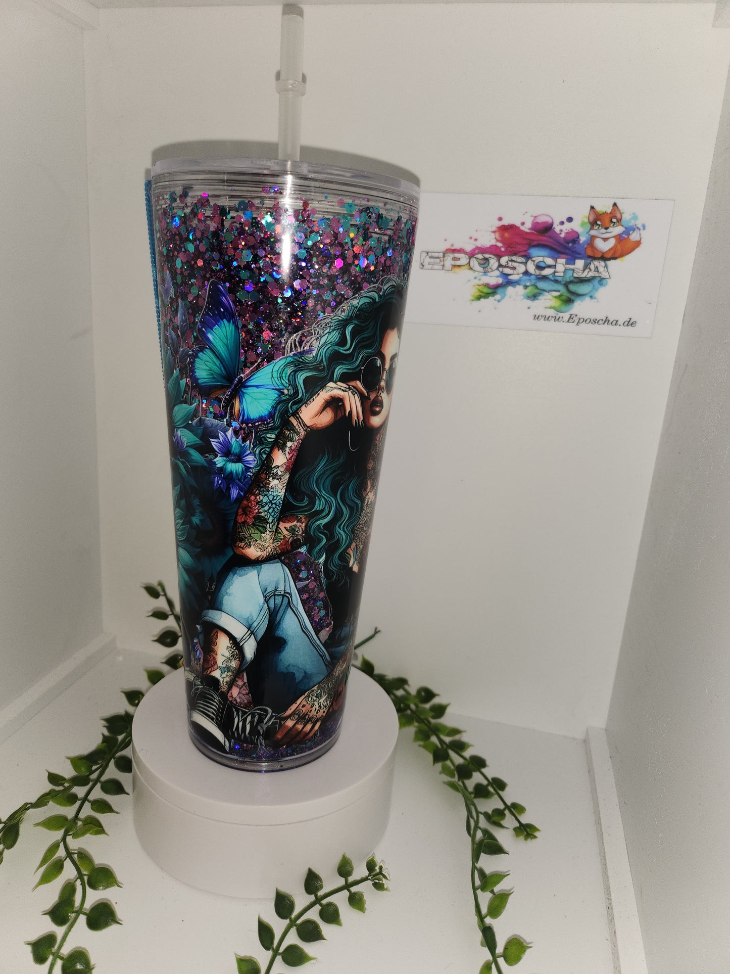 Zipp becher Tattoo Girl