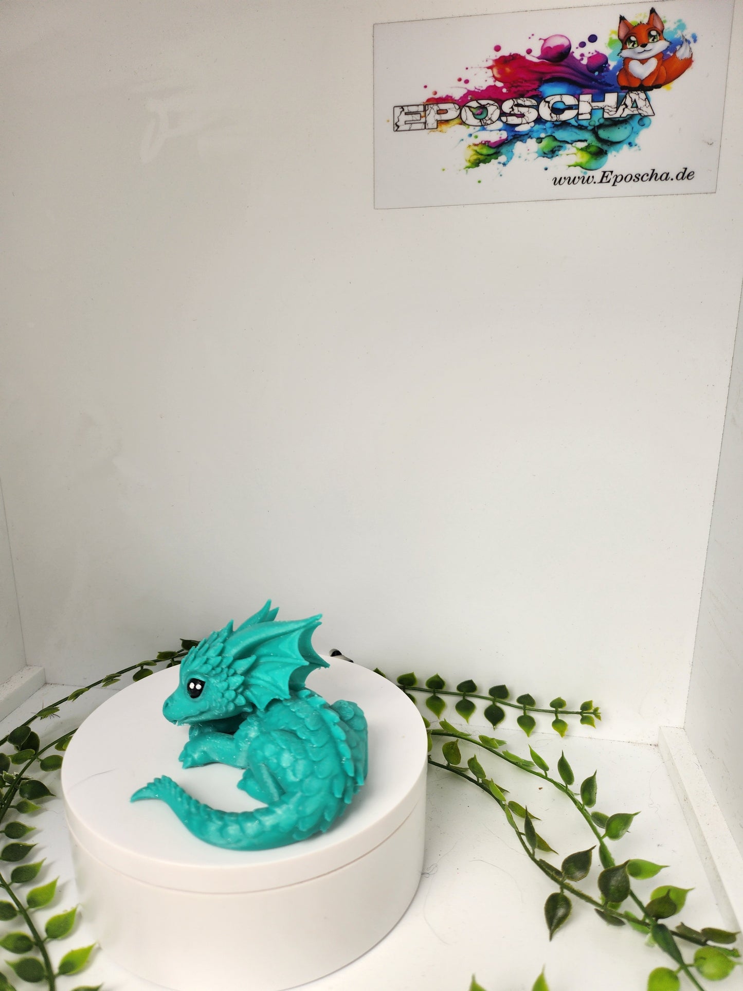 Schlafdrache mint GLITZER