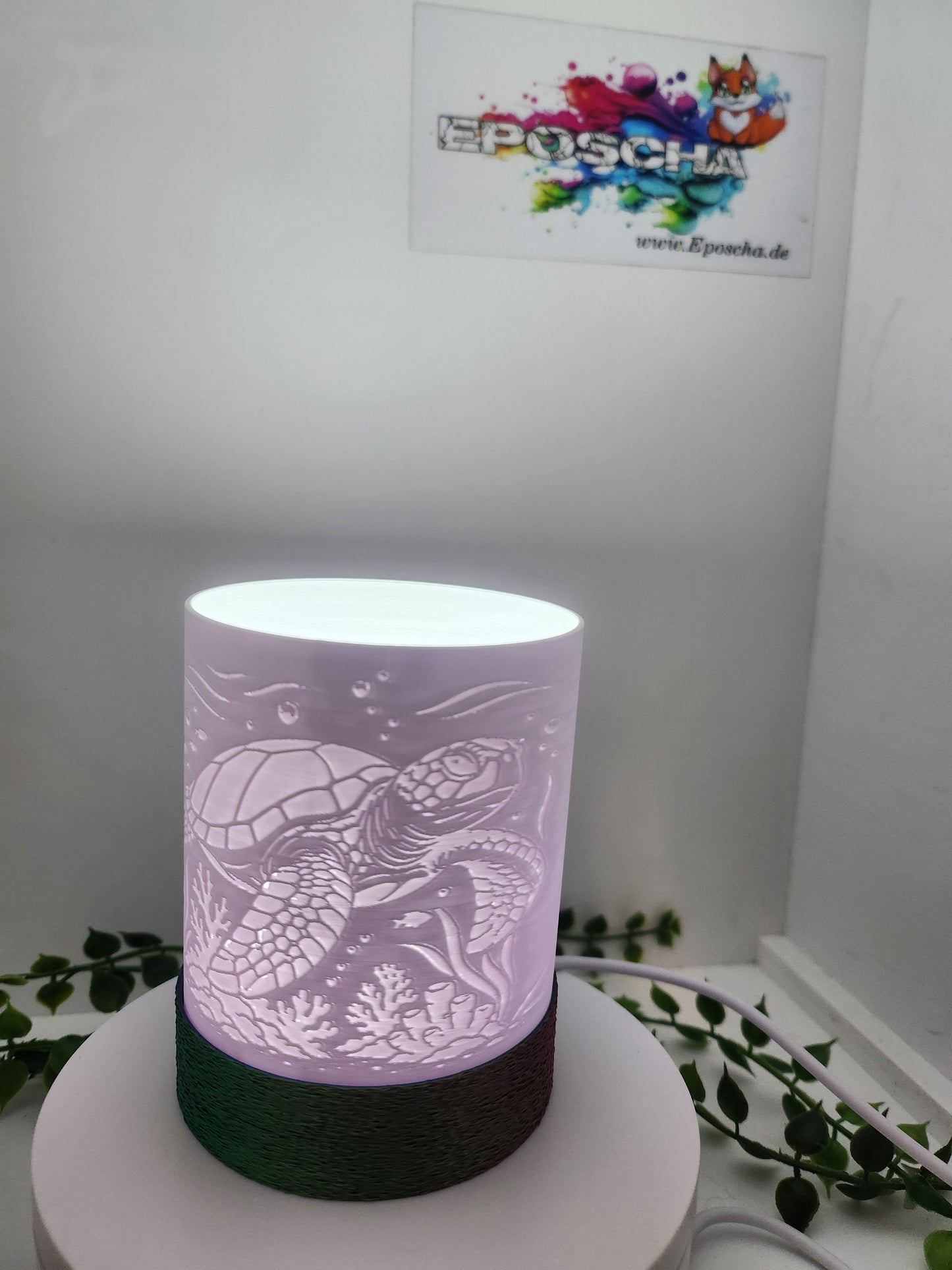 Lythophan Lampe schildkröte