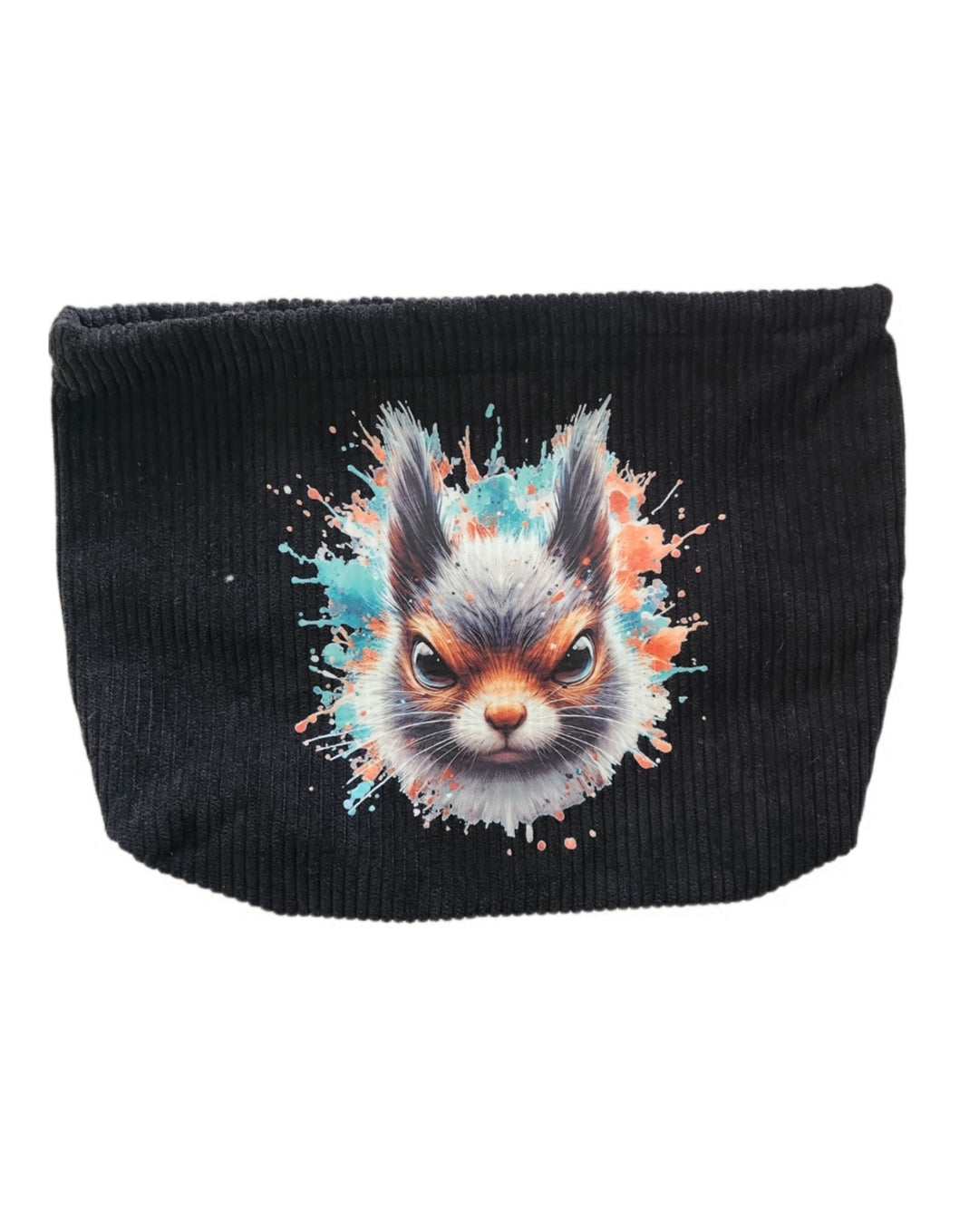 Kosmetiktasche schwarz/Kord