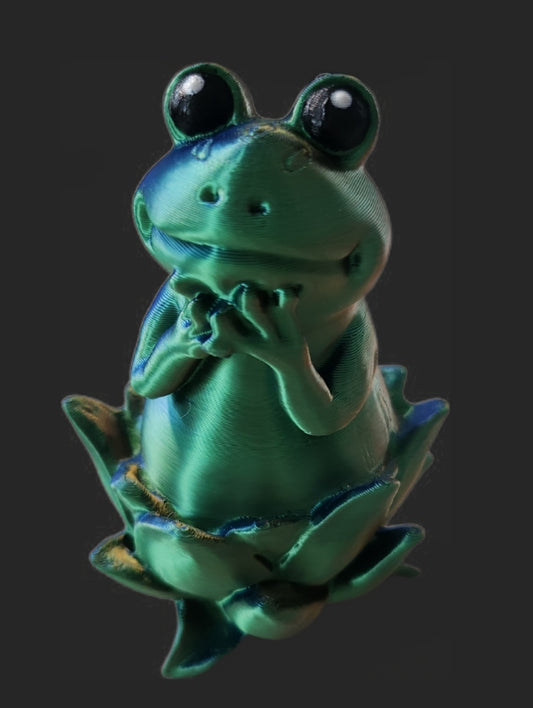 Lotus frosch- Regenbogen