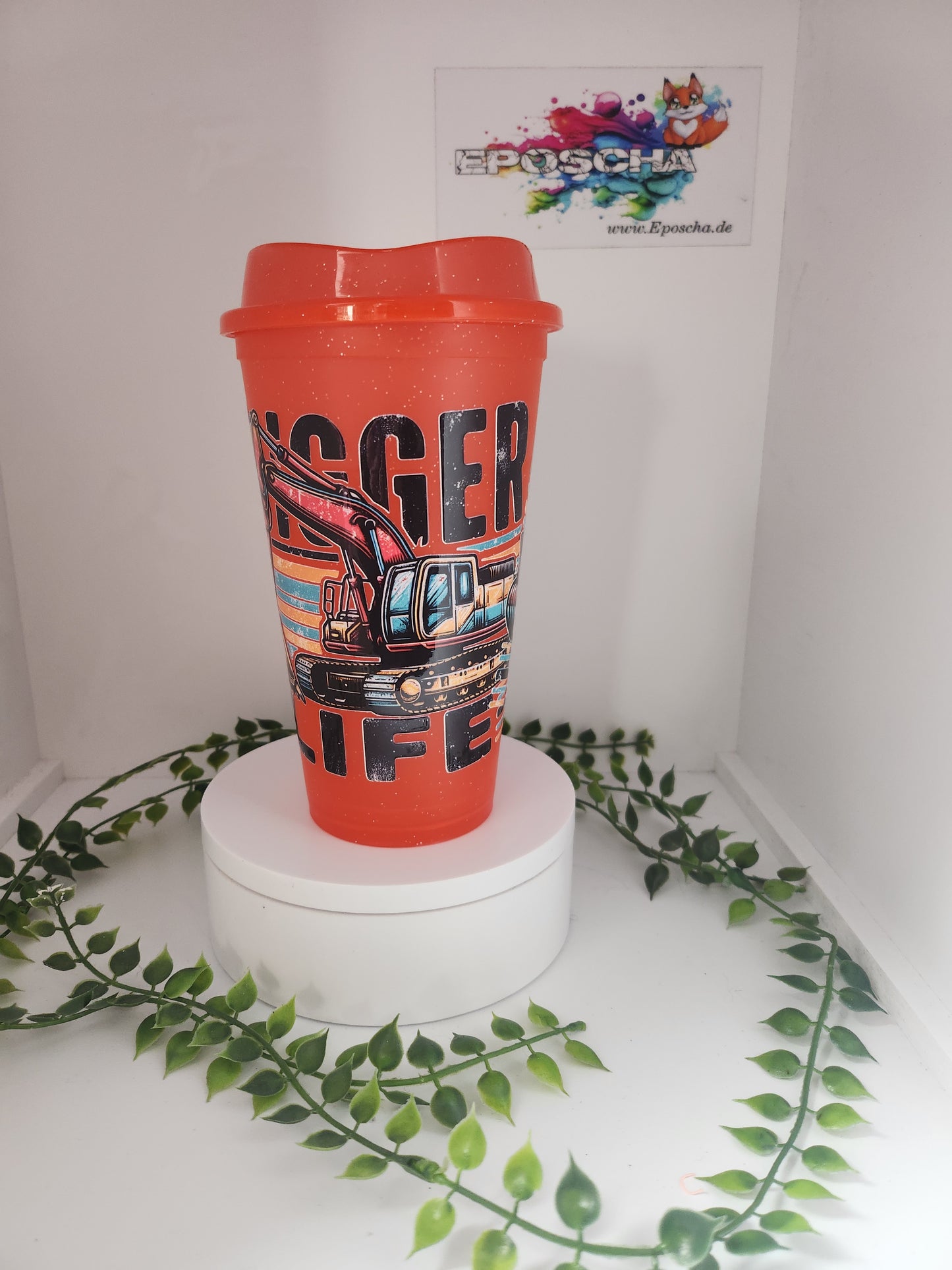 To go becher - rot - Bagger Life