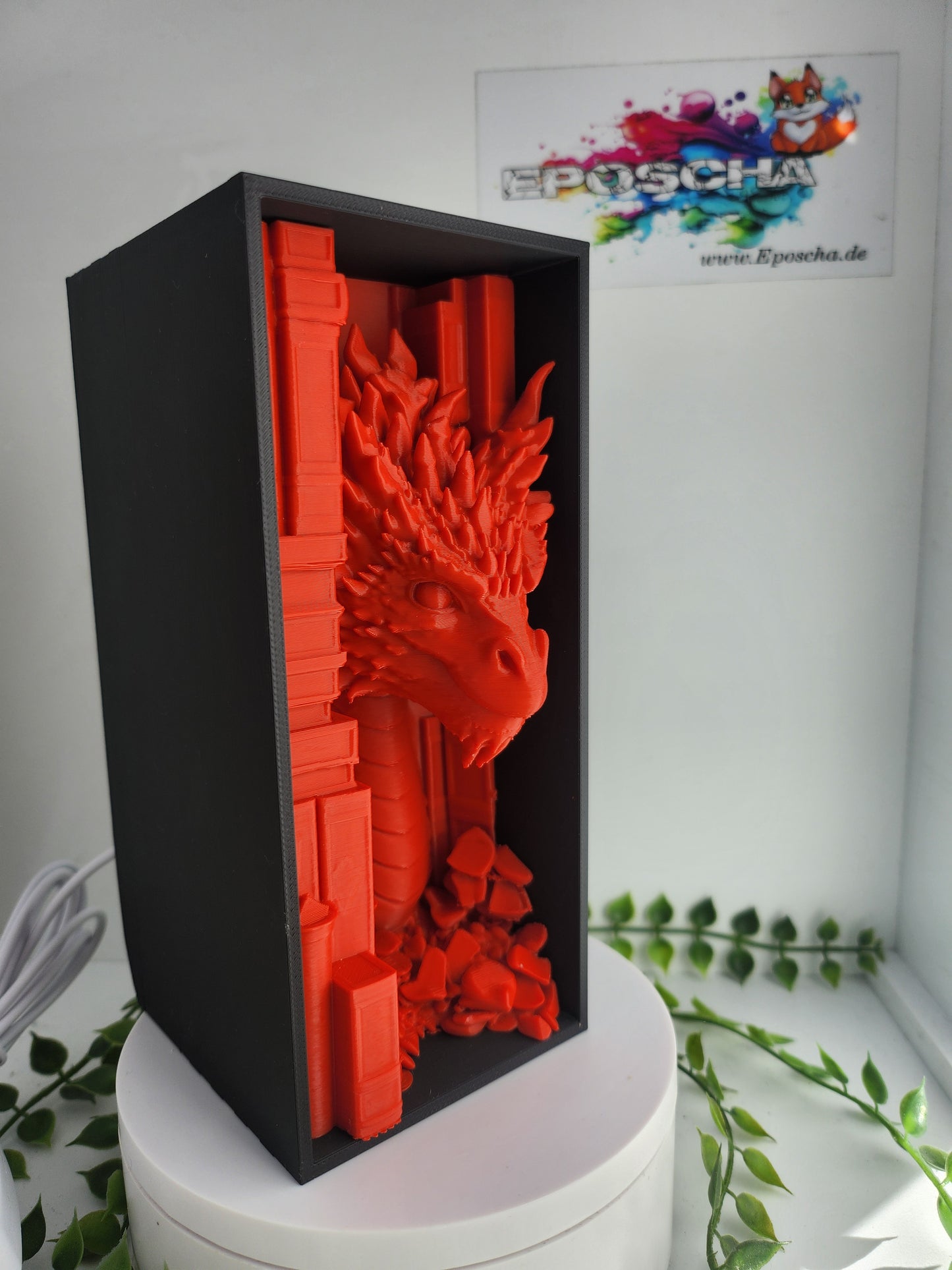 LED Drachen nische