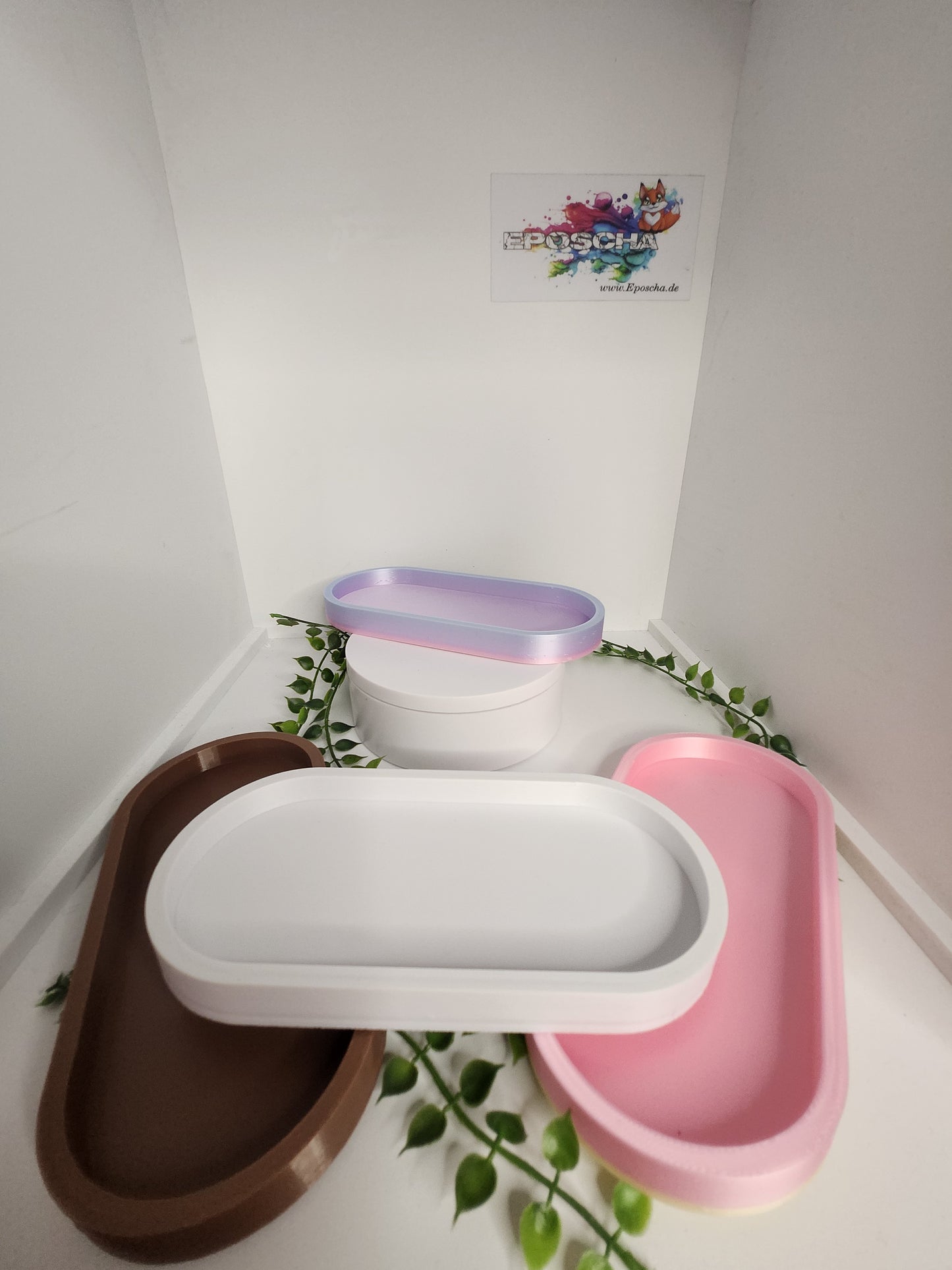 Deko Tablett - verschiedene farben