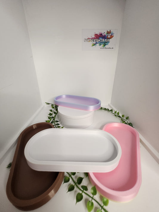 Deko Tablett - verschiedene farben