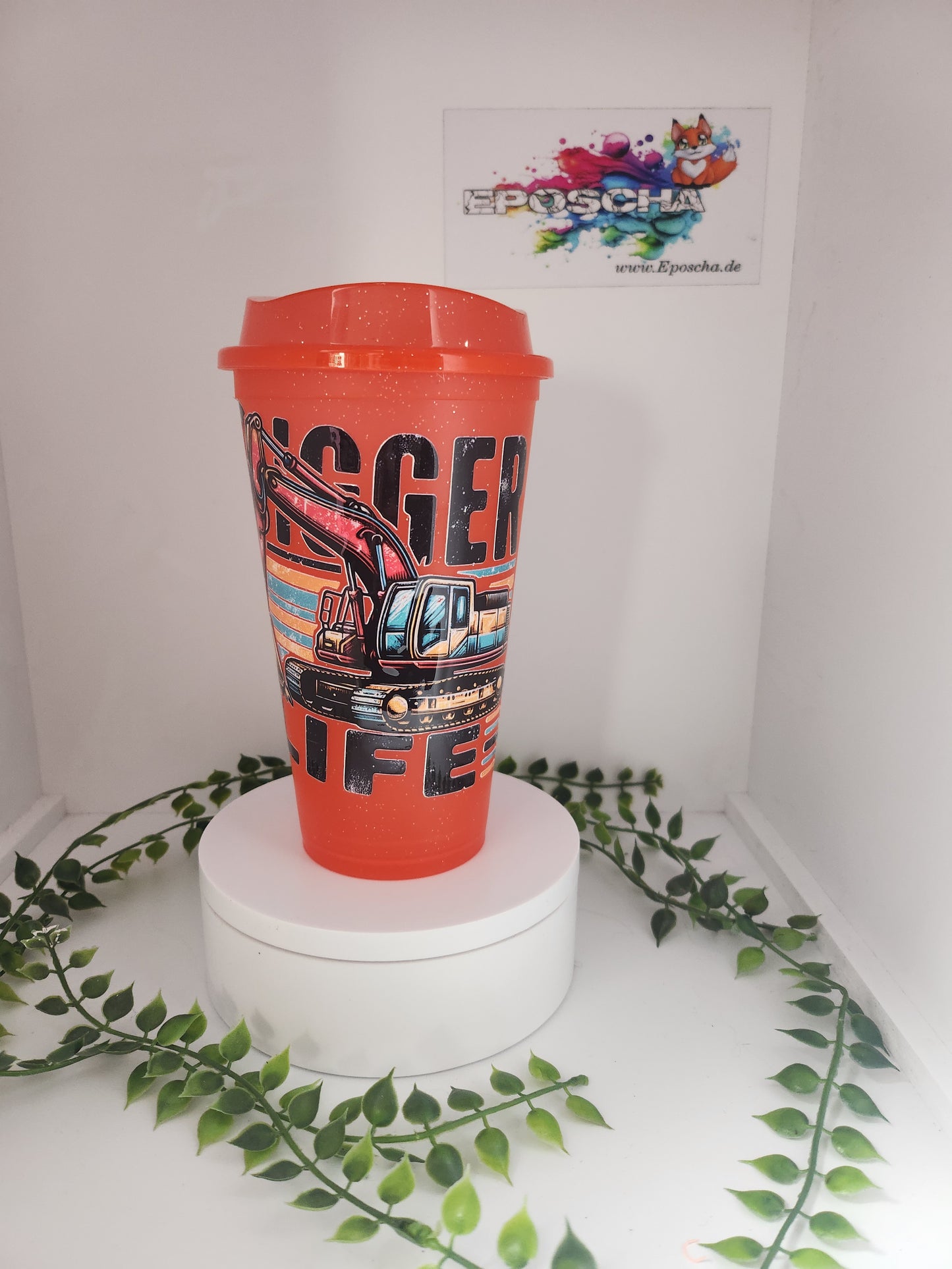 To go becher - rot - Bagger Life