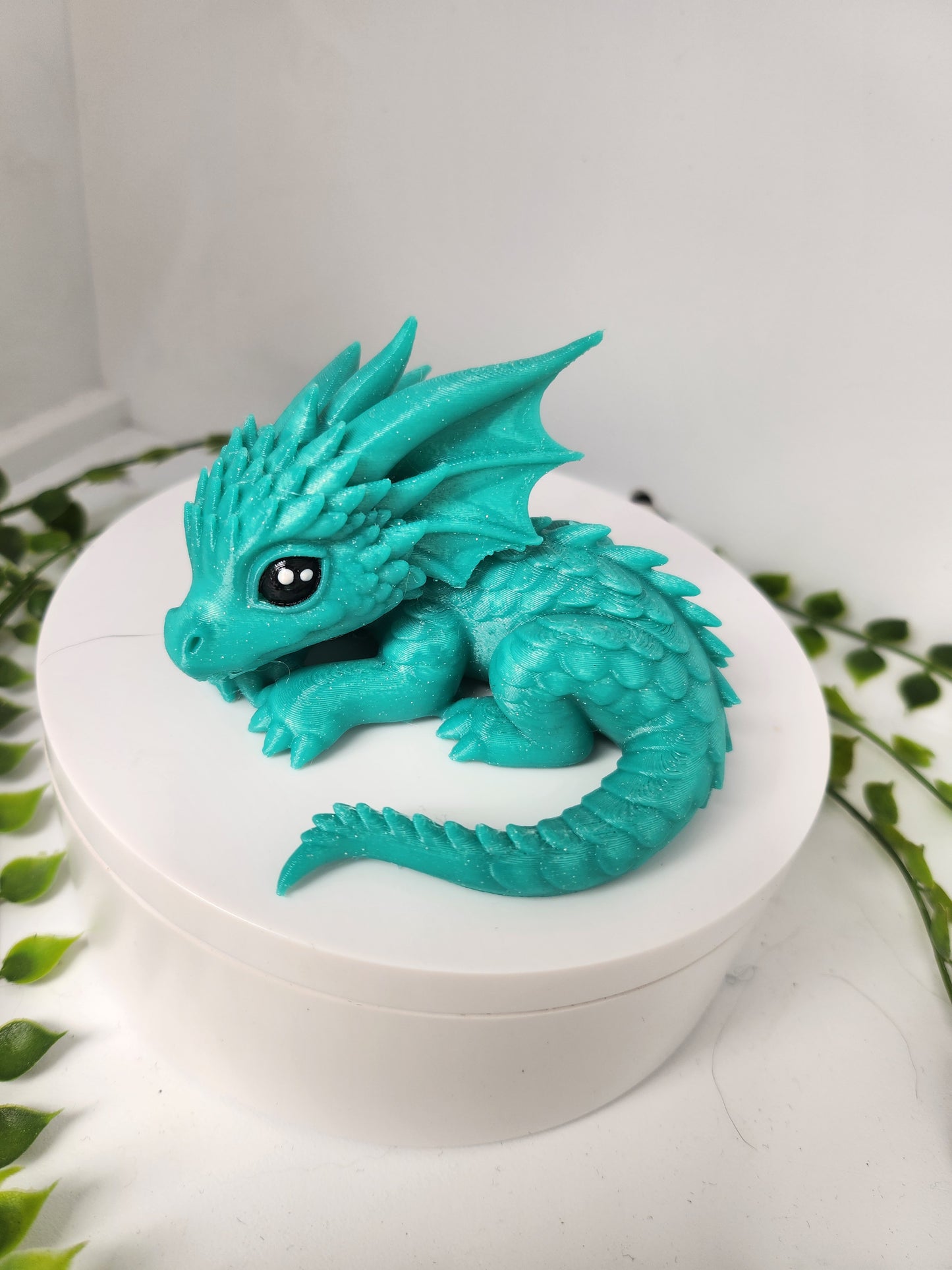 Schlafdrache mint GLITZER