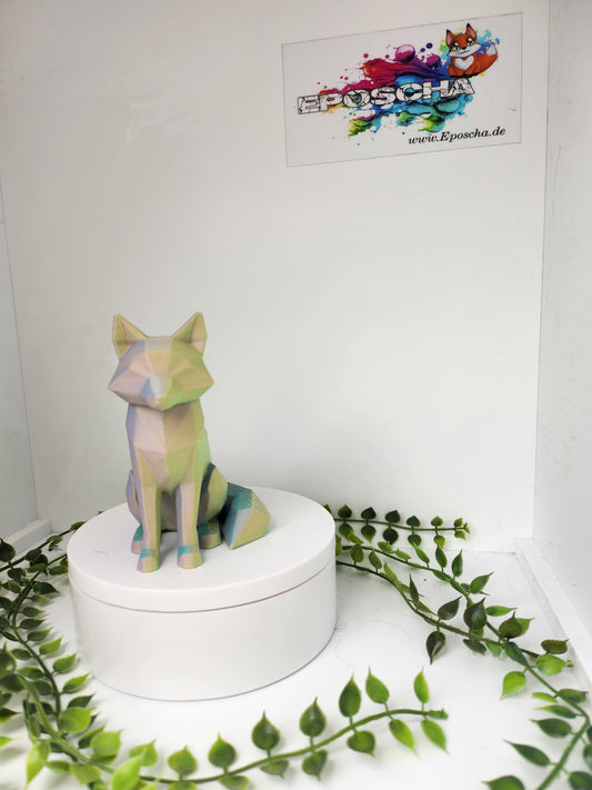 Poly fox - Tricolor
