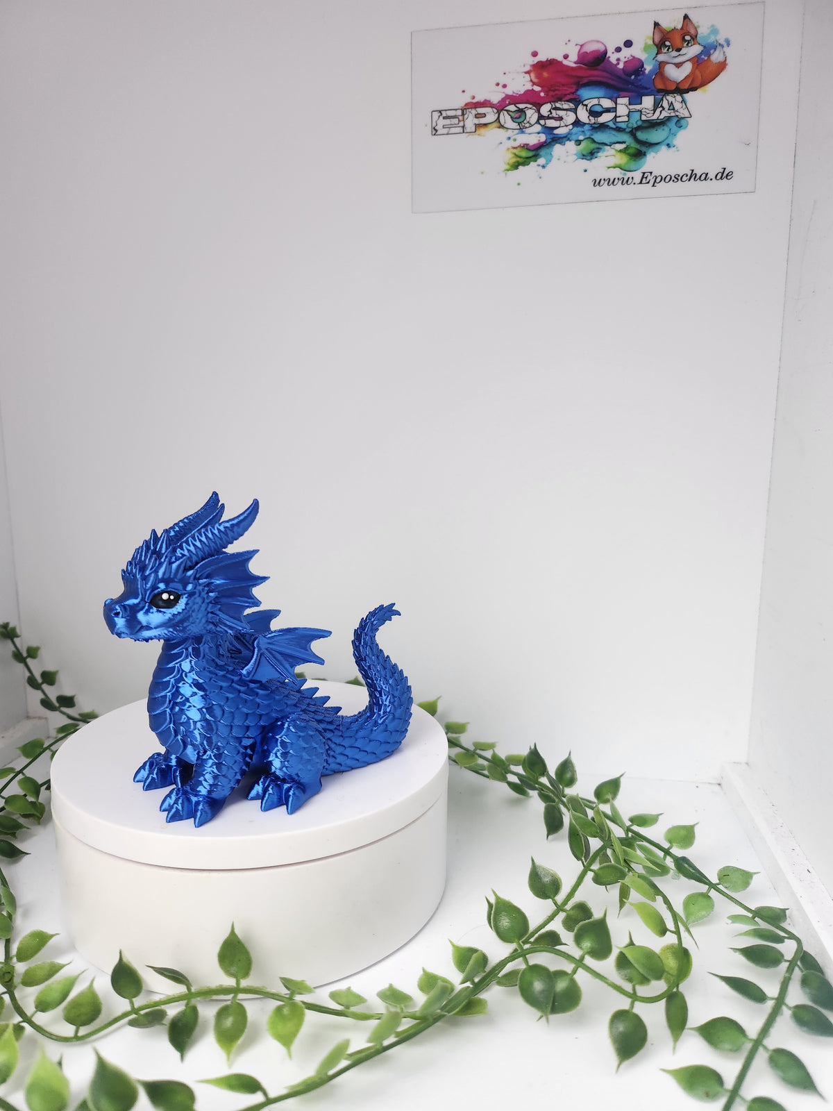 Frosty Dragon - Royalblau
