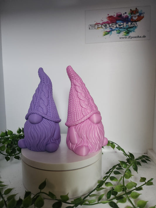 Wichtel mit Strickmütze