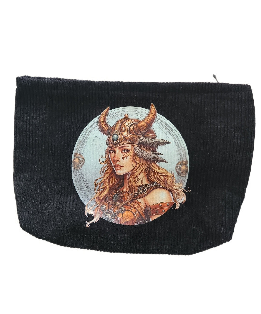 Kosmetiktasche schwarz/Kord