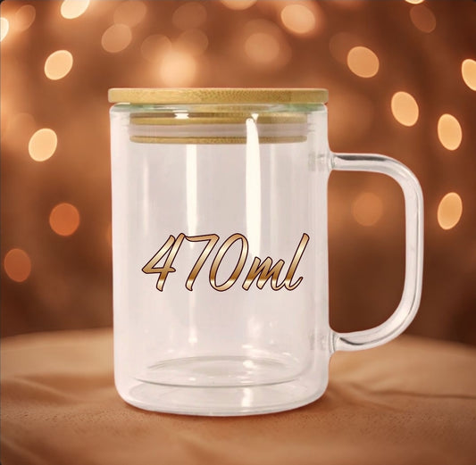 Snowglob Glas mit Griff