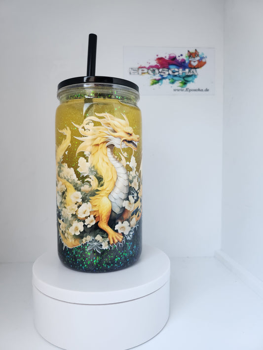 Yellow Dragon - lava becher