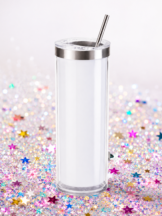 Snowglobe Edelstahl tumbler