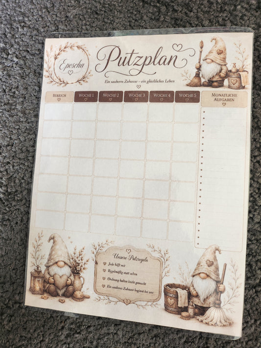 Putzplan - wichtel