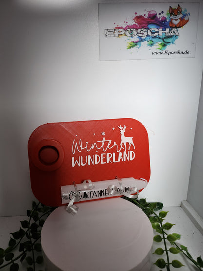 Winter wunderland Geschenke set - rot