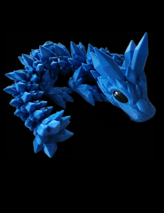 Kristalldrache- blau