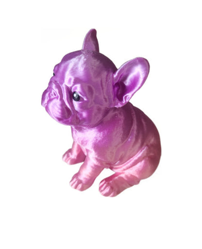 Französische Bulldogge rosa