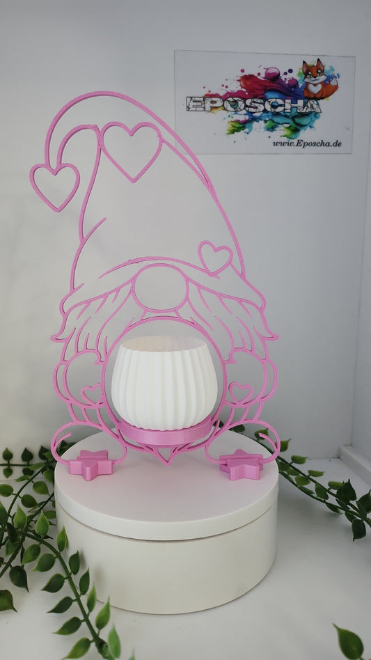 LED ☆ Wichtel Love- rosa