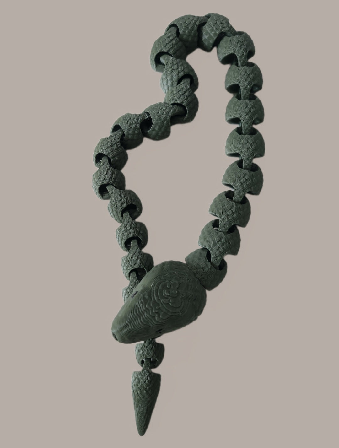 Flexi snake - olivegrün matt