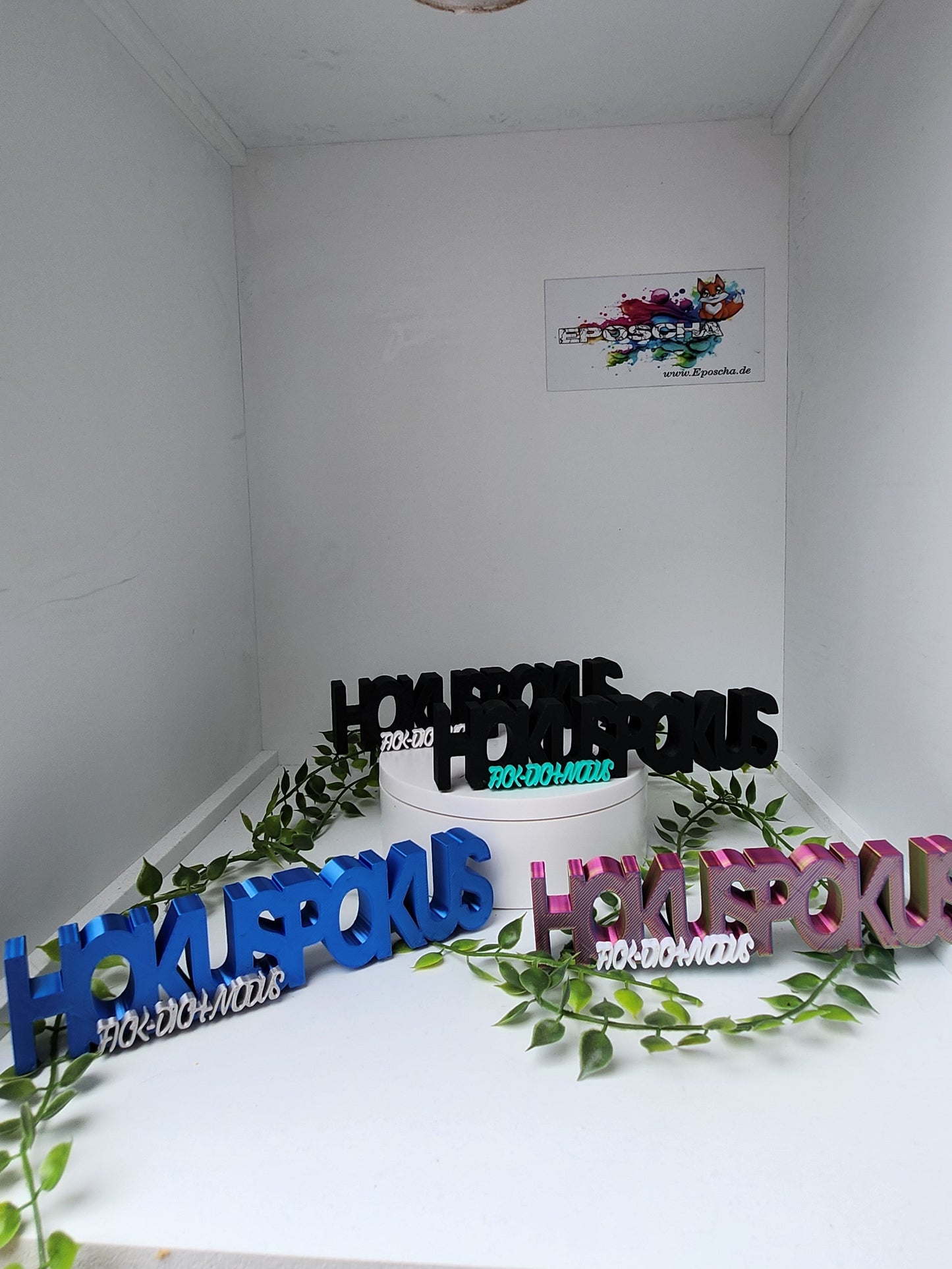 Hokuspokus Aufsteller