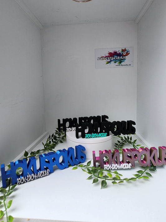 Hokuspokus Aufsteller