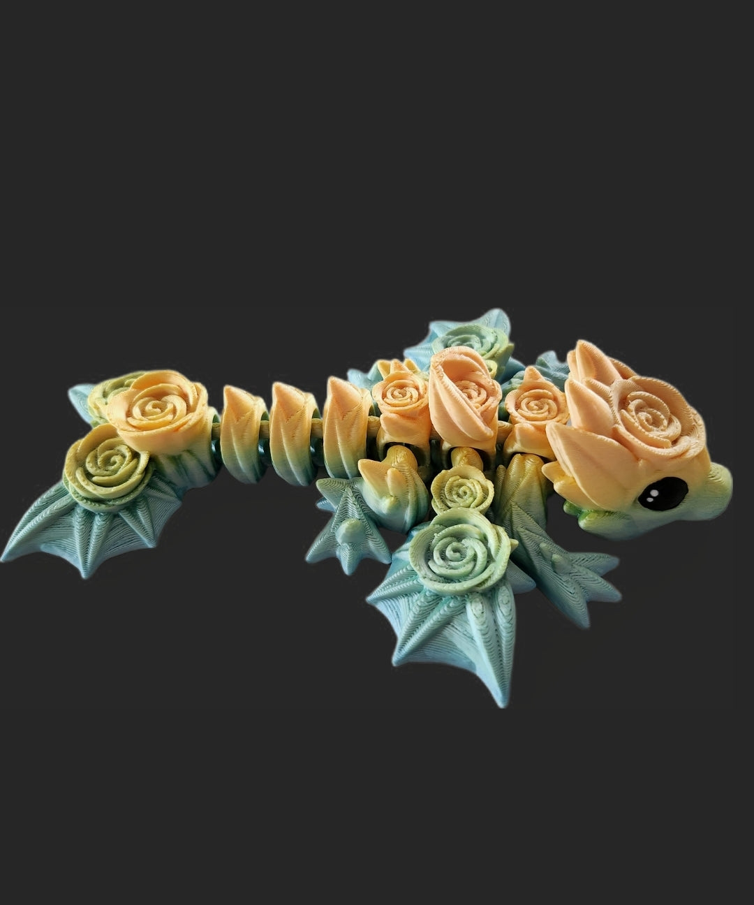 Kleiner Rosen drache- Rainbow