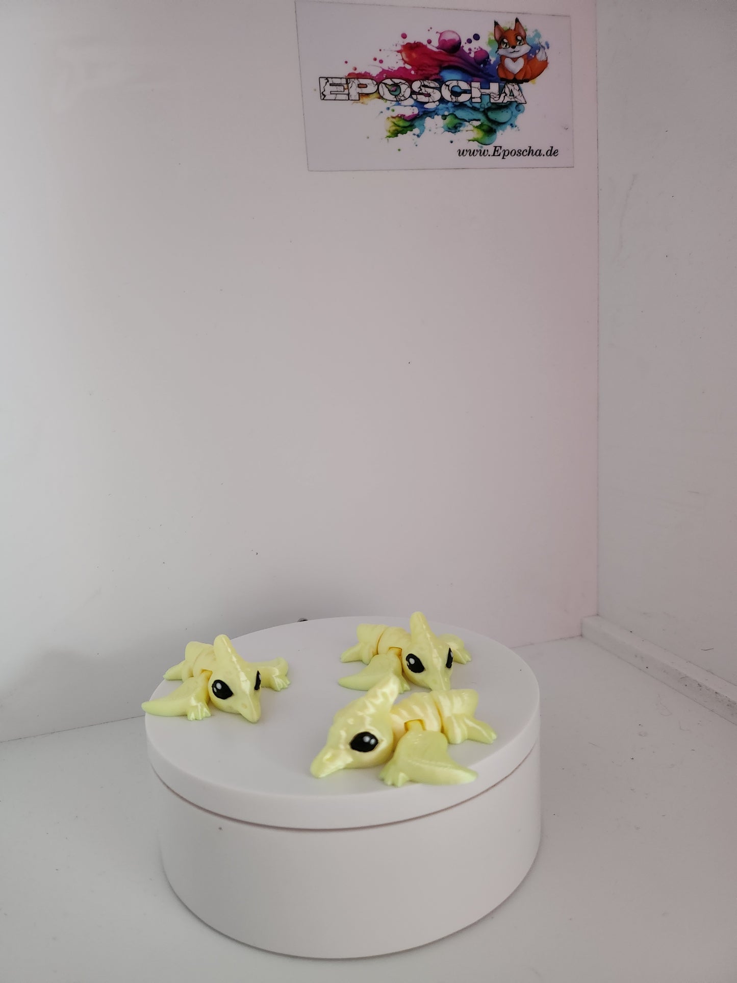 Mini Flugsaurier - gelb