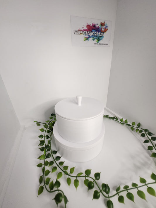 Aufbewahrung/Dose- Weiß