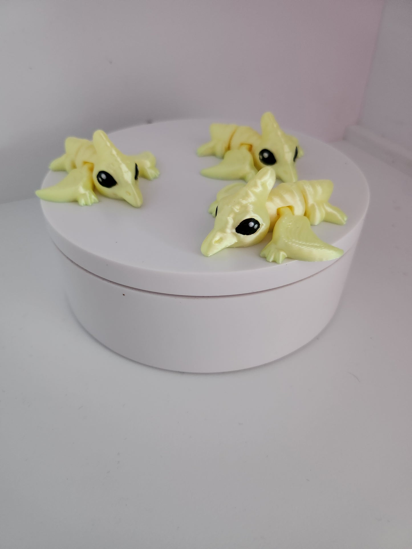 Mini Flugsaurier - gelb