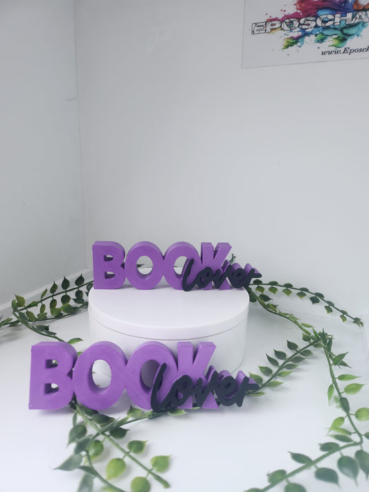 Book-love / lila,schwarz