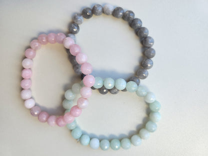 Perlen armband- Pastell