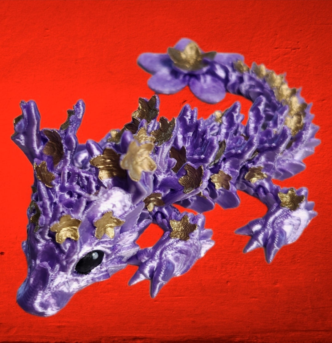 Kirschblüten drache - lila