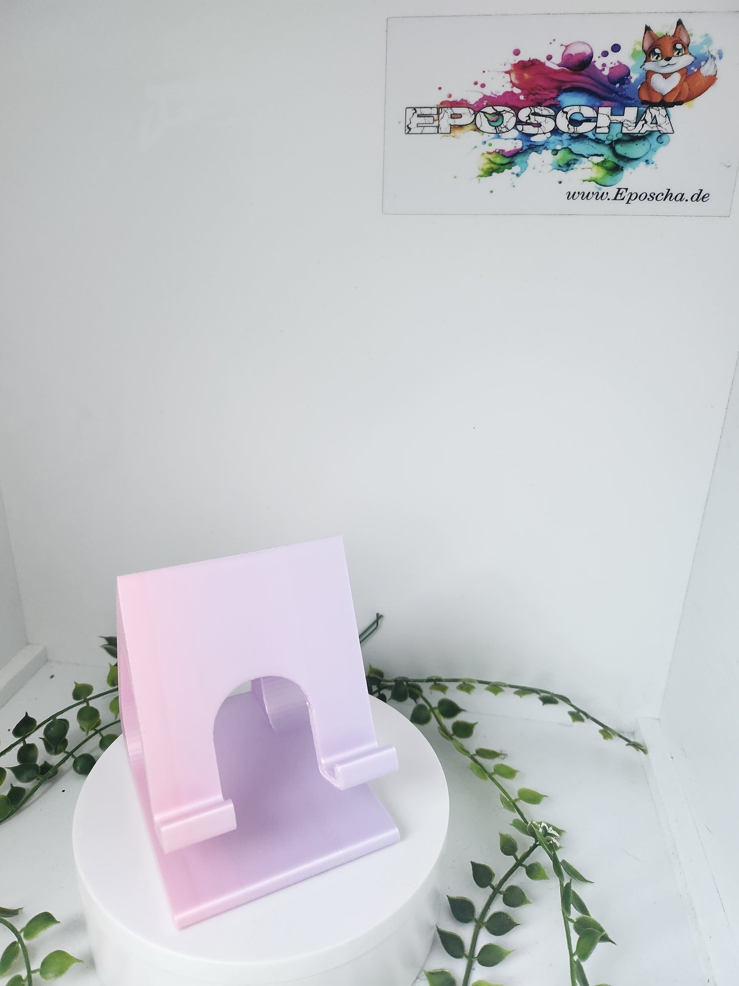 Handyständer rosa/lila
