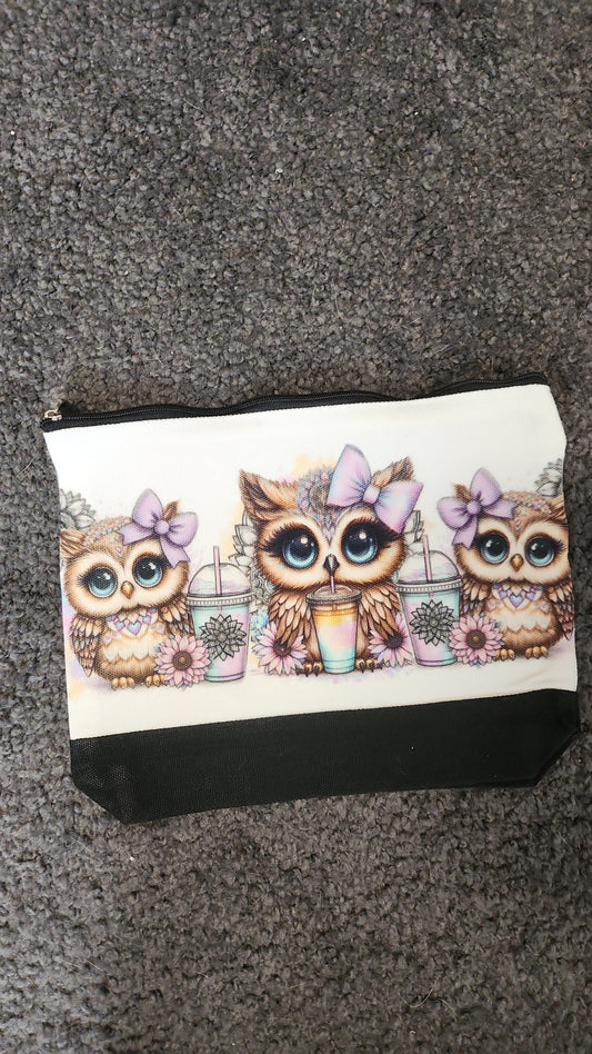 Kosmetiktasche eule