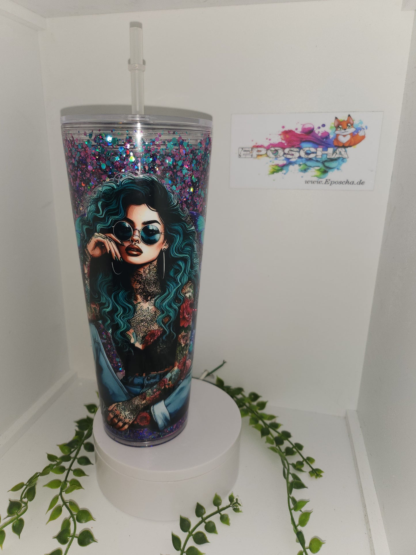 Zipp becher Tattoo Girl